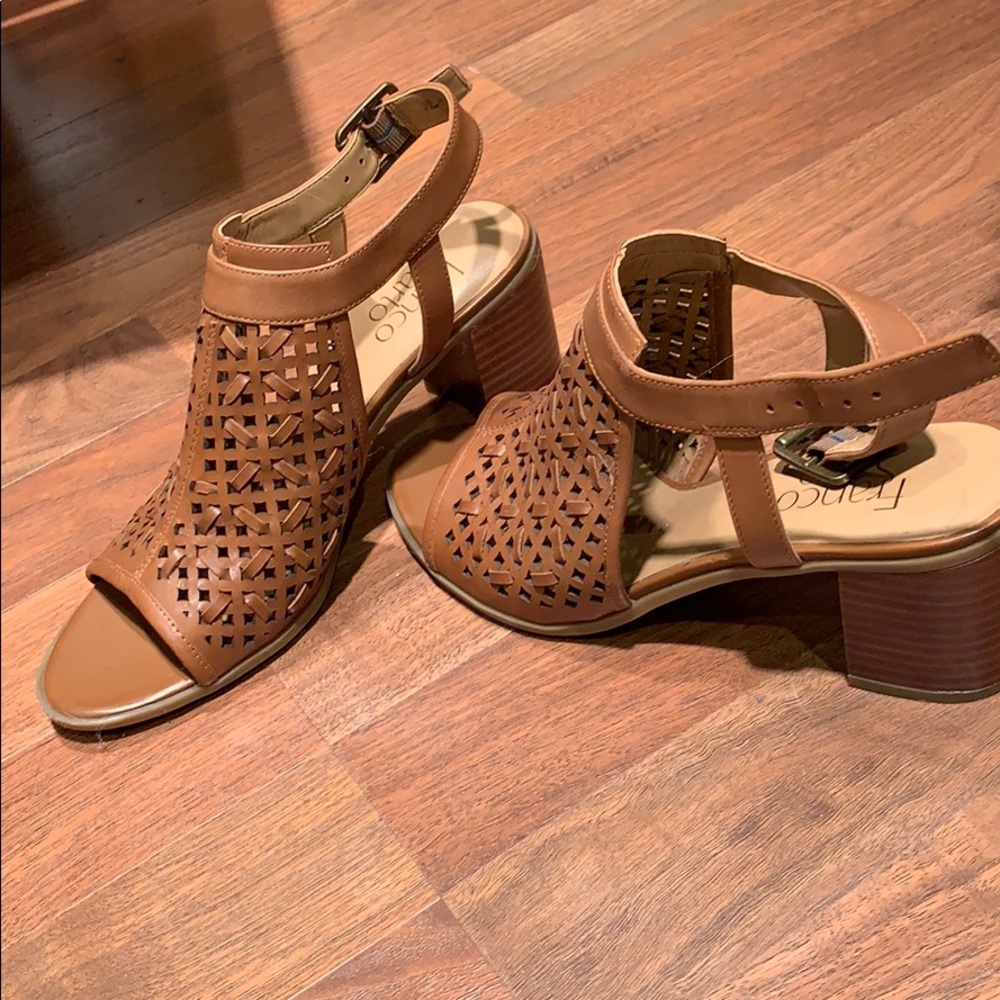 Chestnut Franco Sarto sandals